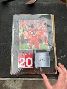 Diogo Jota Tin sign Liverpool Memorabilia
