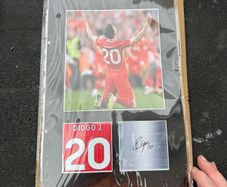 Diogo Jota Tin sign Liverpool Memorabilia