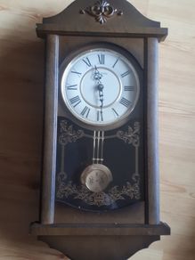 Wm Widdop grandfather clock in working order