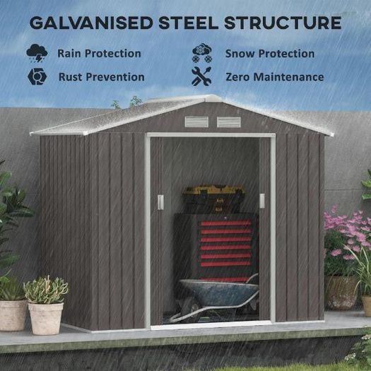 Garden Storage Shed 7ft x 4ft