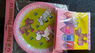 New Horse Party Plates & Napkins