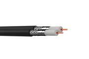 RG6 Twin Cable Black 100 Meters Twin Coaxial Cable