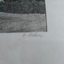 Vintage Hans Weber Signed Etching on Silk - Franz Schubert Landmark Image 4