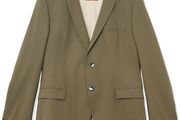 HUGO BOSS Men's Blazer Jacket, Dark Beige 257. EU 42 / L