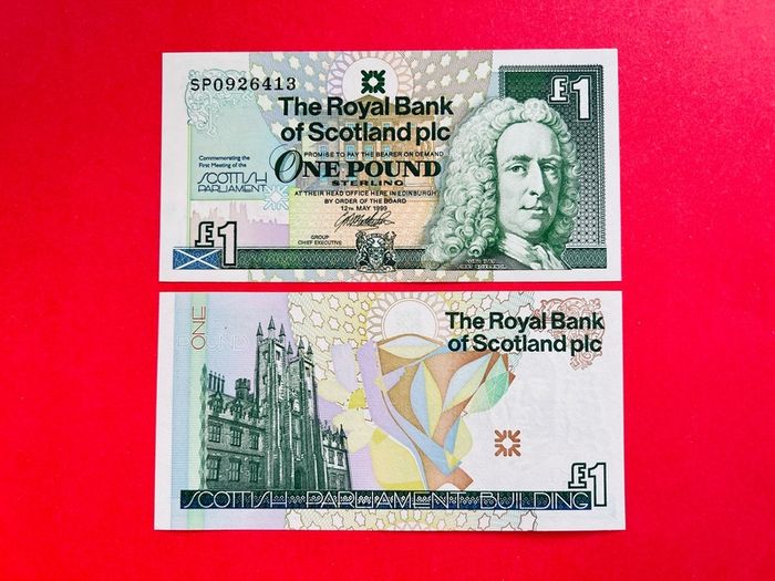 Scotland  1 Pound  1999  Pick 360. Commemorative Issue  ( Uncirculated )