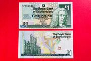 Scotland  1 Pound  1999  Pick 360. Commemorative Issue  ( Uncirculated )