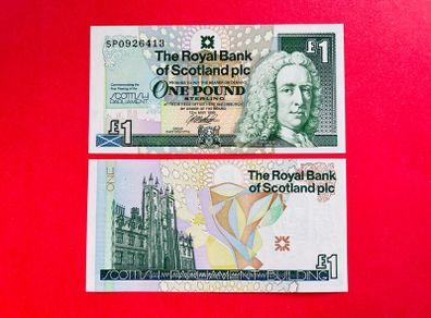 Scotland  1 Pound  1999  Pick 360. Commemorative Issue  ( Uncirculated )