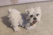 Dog Figure Ornament Figurine West Highland Terrier Figure Statue