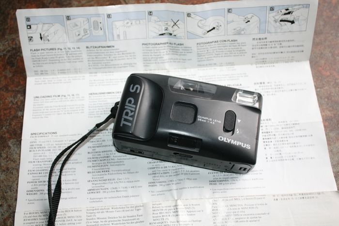 Olympus Trip S 35mm Film Camera Point and Shoot