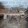 Singer sewing machine and bench Image 3