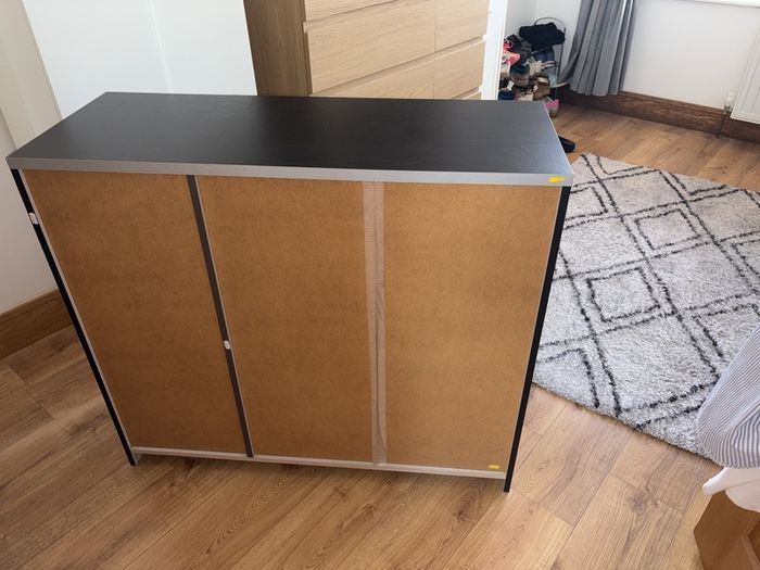 Black Chest of Drawers & Lockers
