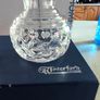 SET OF 2 BOXED Vintage Waterford Crystal Violet Vases. Image 5