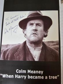 Nice full colm meaney autograph