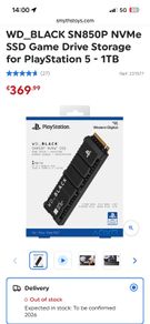 PlayStation 5 Game Drive Storage