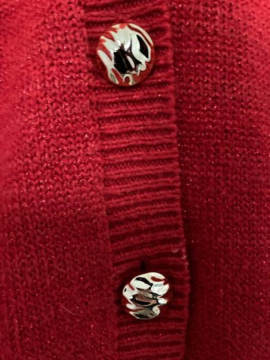 NEW red cardigan