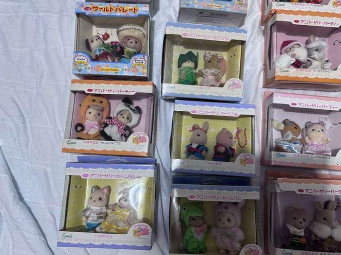 Sylvanian families anniversary sets