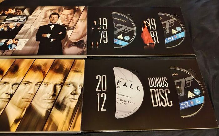 James Bond 50th anniversary Blu ray boxset