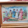 Lot of 4 small reproduction pictures with frame Image 3