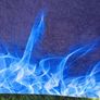 Indigo Flame XXL Super Soft Blanket Image 4