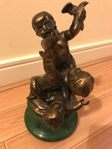 Vintage Bronze Figurine