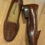 Amberone Brown loafer shoes size 37/4 Image 2