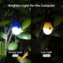 Camping Lights, Battery Powered Tent Lights, Warm and Cool White Modes, Camping Accessories, Hanging Camping Lantern, Suit for Hiking, Fishing, Power Cuts, Pack of 4 Image 6