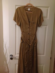 Lee jeans khaki green dress size medium
