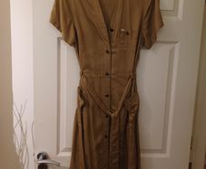 Lee jeans khaki green dress size medium