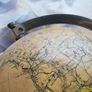 Rare, Large Vintage Globe Italian Paravia Image 3