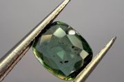 IGI Certified 1.03ct Natural Bi-Color Sapphire. Greenish Blue. Unheated&amp;Untreated