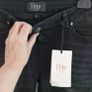 POCO Saturday night womens jeans bnwt size 16 black. Image 2