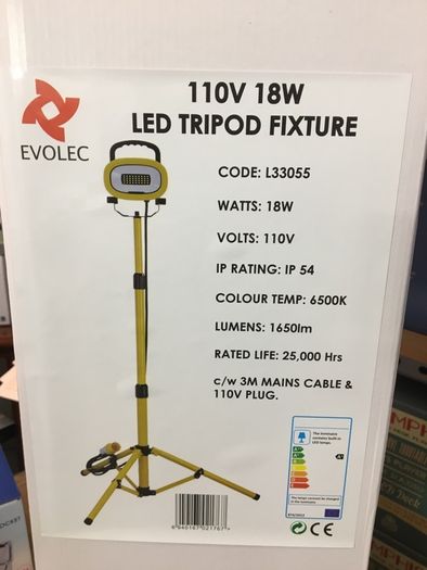 110V Tripod Work Light LED