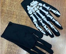 Skeleton Gloves - great for parties & festivals - ideal gift