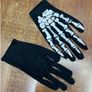 Skeleton Gloves - great for parties & festivals - ideal gift Image 2