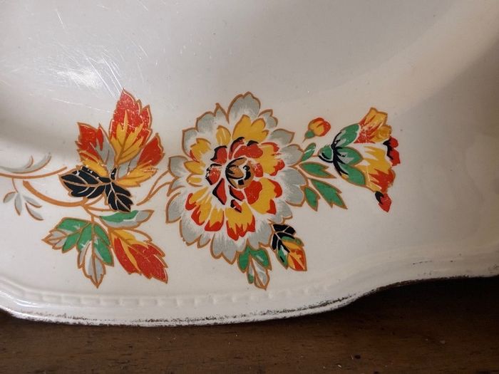 Antique China Platter