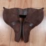 Ugg Wright Belted Dark Brown Suede Cross Strap Ankle Boots UK 7.5 / EU 40 Image 6
