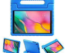For Samsung Galaxy Tab A 8.0" 2019 Kids Case Shockproof Cover With Stand Blue