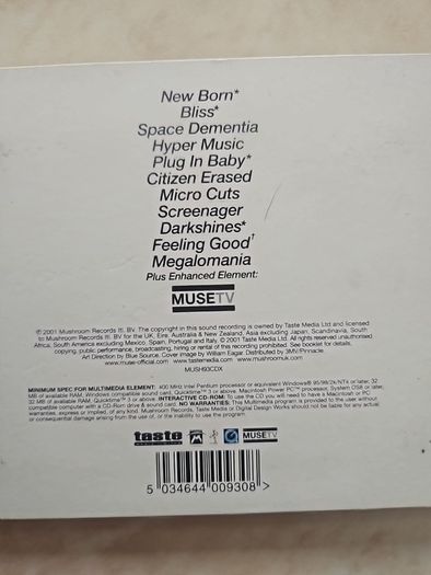 Muse 5 CD Lot