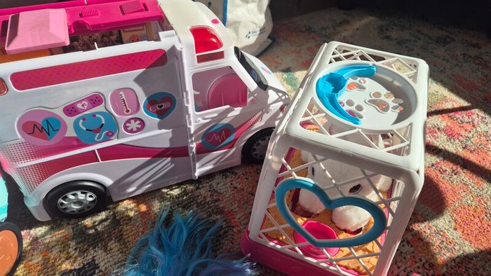 barbie toys and random toys