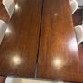 Mid century style chairs with table Image 2