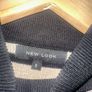 New Look Women's Black and Gold Sparkle Jumper - size UK 6 Image 3