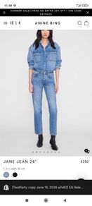 Anine Bing ladies jeans