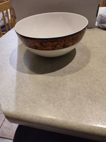 8" Round Vegetable Bowl Morella by CHRISTOPHER STUART