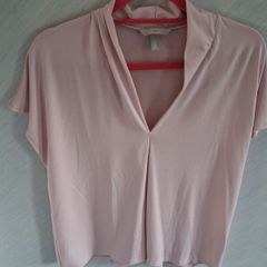 H an M dusty pink top