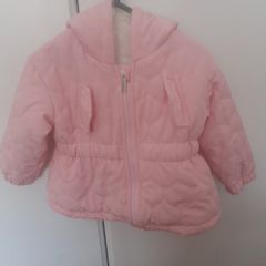 New baby girl jacket with fleece lining .Never worn