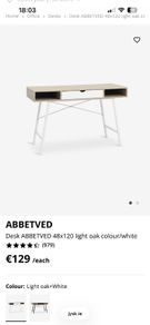 Jysk desk