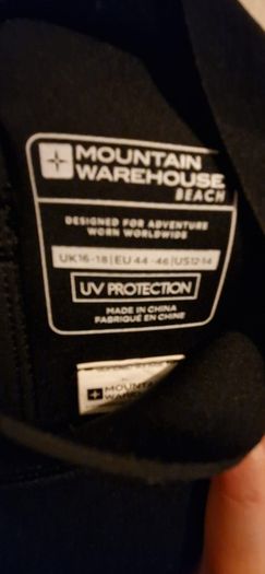 Mountain warehouse shorty wetsuit size 16-18