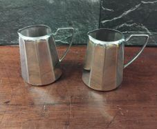 Monarchy Plate Pair of Jugs