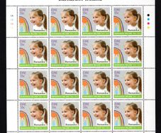 2012 Ireland Barnardo's Ireland Commemorative Stamps Sheetlet Plate 1A1A1A1A Mint Never Hinged (MNH)