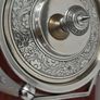 Antique Hand Enamelled Opaline Biscuits Jar 1890s Image 7